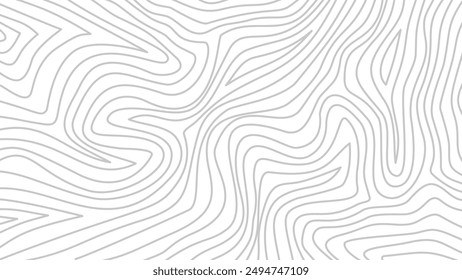 fondo ondulado abstracto. fondo de contorno topográfico. fondo de líneas de contorno. Fondo de pantalla de contorno de mapa topográfico.
