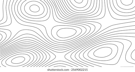 abstract wavy background. topographic contour background. contour lines background. Topographic map contour background.Cartography vector design, trendy liquid and wavy decoration for poster, cover.