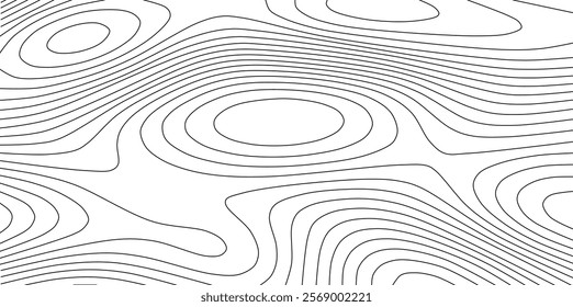 abstract wavy background. topographic contour background. contour lines background. Topographic map contour background.Cartography vector design, trendy liquid and wavy decoration for poster, cover.