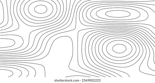 abstract wavy background. topographic contour background. contour lines background. Topographic map contour background.Cartography vector design, trendy liquid and wavy decoration for poster, cover.