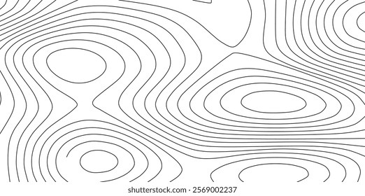 abstract wavy background. topographic contour background. contour lines background. Topographic map contour background.Cartography vector design, trendy liquid and wavy decoration for poster, cover.