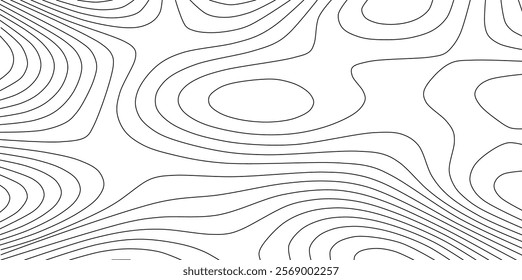 abstract wavy background. topographic contour background. contour lines background. Topographic map contour background.Cartography vector design, trendy liquid and wavy decoration for poster, cover.