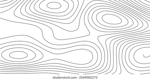 abstract wavy background. topographic contour background. contour lines background. Topographic map contour background.Cartography vector design, trendy liquid and wavy decoration for poster, cover.