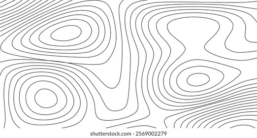 abstract wavy background. topographic contour background. contour lines background. Topographic map contour background.Cartography vector design, trendy liquid and wavy decoration for poster, cover.
