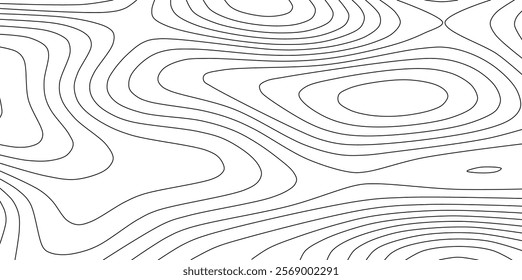 abstract wavy background. topographic contour background. contour lines background. Topographic map contour background.Cartography vector design, trendy liquid and wavy decoration for poster, cover.