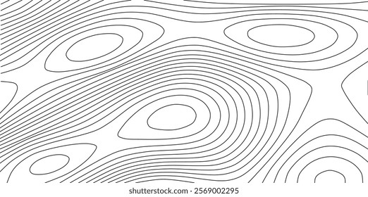 abstract wavy background. topographic contour background. contour lines background. Topographic map contour background.Cartography vector design, trendy liquid and wavy decoration for poster, cover.