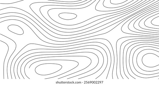 abstract wavy background. topographic contour background. contour lines background. Topographic map contour background.Cartography vector design, trendy liquid and wavy decoration for poster, cover.