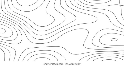 abstract wavy background. topographic contour background. contour lines background. Topographic map contour background.Cartography vector design, trendy liquid and wavy decoration for poster, cover.