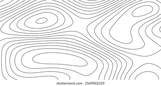 abstract wavy background. topographic contour background. contour lines background. Topographic map contour background.Cartography vector design, trendy liquid and wavy decoration for poster, cover.