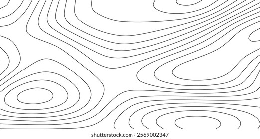 abstract wavy background. topographic contour background. contour lines background. Topographic map contour background.Cartography vector design, trendy liquid and wavy decoration for poster, cover.