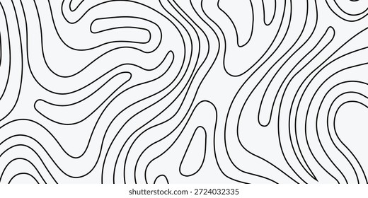 plano de fundo ondulado abstrato. plano de fundo do contorno topográfico. plano de fundo das linhas de contorno. Plano de fundo do contorno do mapa topográfico.