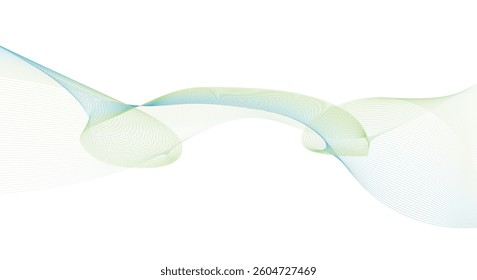 Abstract wavy background. Vector creative illustration