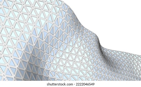 abstract wavy background vector illustration