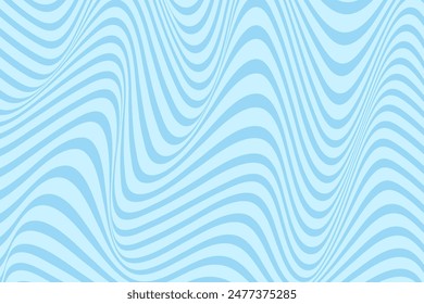 Abstract wavy background. Vector illustration