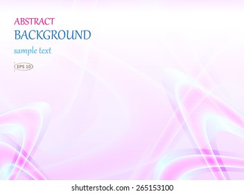 abstract wavy background, vector illustration