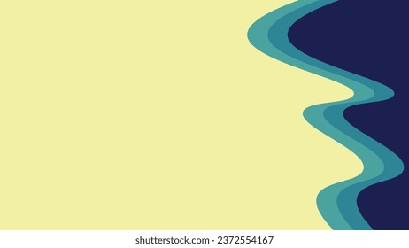 abstract wavy background vintage color