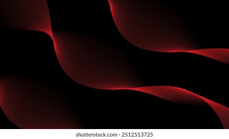 Abstract wavy background wallpaper design
