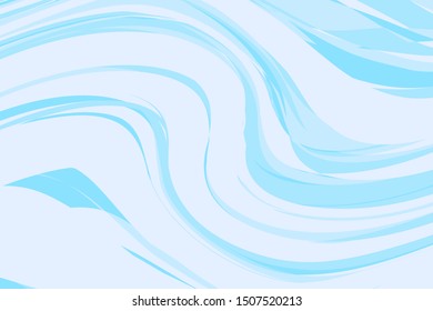 Abstract wavy background. Water texture. Vector illustration. Different shades of blue
