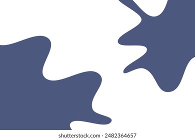 Abstract wavy background, white blue color