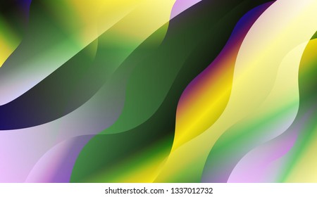 Abstract Wavy Background. For Your Design Wallpaper, Presentation, Banner, Flyer, Cover Page, Landing Page. Vector Illustration