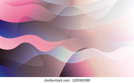 Abstract Wavy Background. For Your Design Wallpaper, Presentation, Banner, Flyer, Cover Page, Landing Page. Vector Illustration