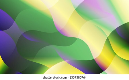 Abstract Wavy Background. For Your Design Wallpaper, Presentation, Banner, Flyer, Cover Page, Landing Page. Vector Illustration