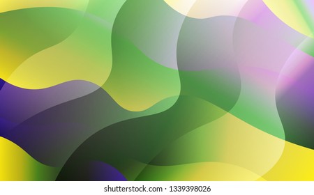Abstract Wavy Background. For Your Design Wallpaper, Presentation, Banner, Flyer, Cover Page, Landing Page. Vector Illustration