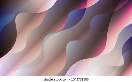 Abstract Wavy Background. For Your Design Wallpaper, Presentation, Banner, Flyer, Cover Page, Landing Page. Vector Illustration