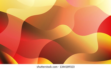 Abstract Wavy Background. For Your Design Wallpaper, Presentation, Banner, Flyer, Cover Page, Landing Page. Vector Illustration