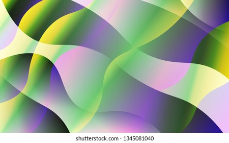 Abstract Wavy Background. For Your Design Wallpaper, Presentation, Banner, Flyer, Cover Page, Landing Page. Vector Illustration
