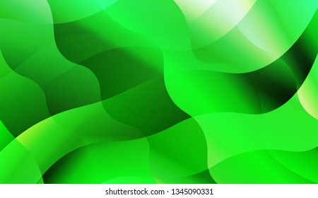 Abstract Wavy Background. For Your Design Ad, Banner, Cover Page. Vector Illustration with Color Gradient.
