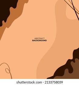 Abstrakte gewagte Hintergründe. Handgezeichnet verschiedene Formen und doodle Objekte. Zeitgenössische organische moderne, trendige Vektorgrafiken. Jeder Hintergrund ist einzeln. Pastellfarben