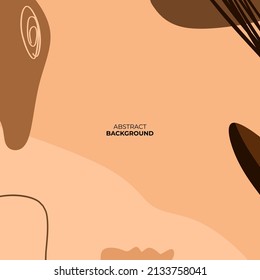 Resumen de fondo ondulado. Dibujaron a mano varias formas y objetos de garabatos. Ilustraciones vectoriales modernas y modernas de corte orgánico. Cada fondo está aislado. Colores pasteles