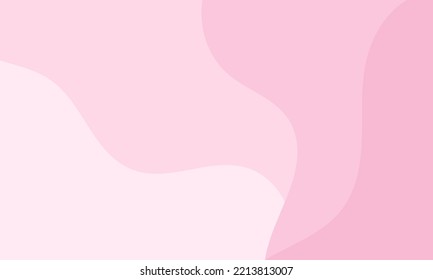 Abstract wavy backgrounds. Hand drawn various shapes and doodle objects. Contemporary organic modern trendy vector illustrations. Every background is isolated. Pastel colors