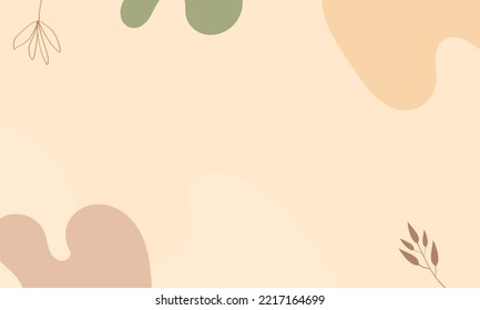 Resumen de fondo ondulado. Dibujaron a mano varias formas y objetos de garabatos. Ilustraciones vectoriales modernas y modernas de corte orgánico. Cada fondo está aislado. Colores pasteles