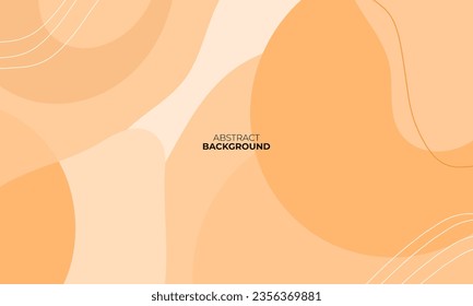 Resumen de fondo ondulado. Dibujaron a mano varias formas y objetos de garabatos. Ilustraciones vectoriales modernas y modernas de corte orgánico. Cada fondo está aislado. Colores pasteles