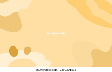Abstract wavy backgrounds. Hand drawn various shapes and doodle objects. Contemporary organic modern trendy vector illustrations. Every background is isolated. Pastel colors