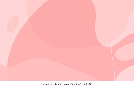 Abstract wavy backgrounds. Hand drawn various shapes and doodle objects. Contemporary organic modern trendy vector illustrations. Every background is isolated. Pastel colors