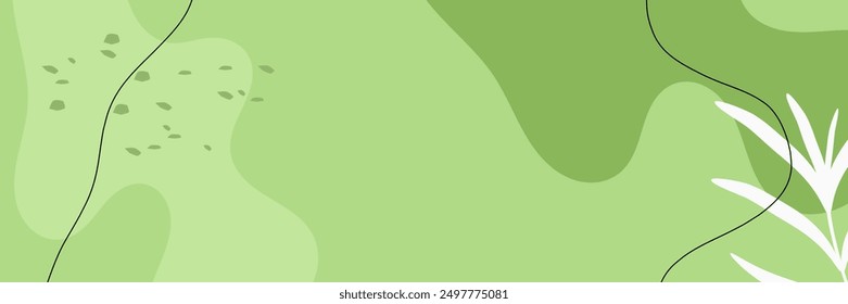 Abstract wavy backgrounds. Hand drawn various shapes and doodle objects. Contemporary modern trendy vector illustrations. Summer vibes concept. Pastel colors