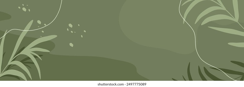 Abstract wavy backgrounds. Hand drawn various shapes and doodle objects. Contemporary modern trendy vector illustrations. Summer vibes concept. Pastel colors