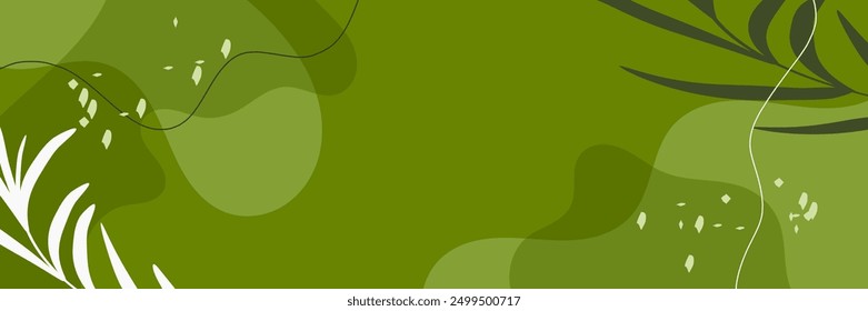 Abstract wavy backgrounds. Hand drawn various shapes and doodle objects. Contemporary modern trendy vector illustrations. Summer vibes concept. Pastel colors