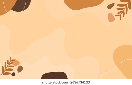abstract wavy backgrounds. Hand drawn various shapes and doodle objects. Contemporary modern trendy vector illustrations. Every background is isolated. Pastel colors