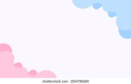 abstract wavy backgrounds. Minimalist presentation template. Soft modern trendy vector illustrations. Every background is isolated. Pastel colors