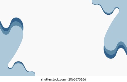 abstract wavy backgrounds. Minimalist presentation background. Modern trendy vector illustrations.