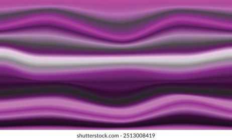 Abstract wavy bending fluidity purple color background.