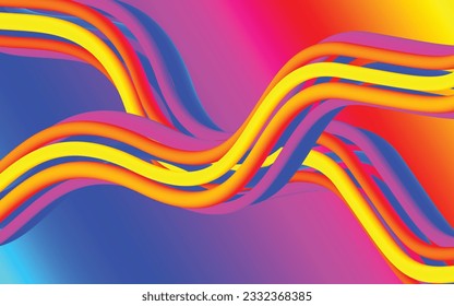 Abstract wavy blending colorful element background for modern day designs, presentation, corporate work, advertisement wallpaper, any type of designs use this, vector art illustration 8