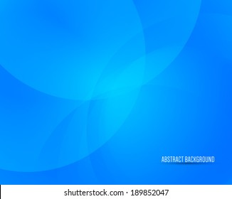 Abstract wavy blue background design