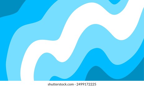 Abstract wavy blue Background. wave blue background. abstract blue color wallpaper for desktop. Abstract curvy blue color background.
