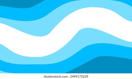 Abstract wavy blue Background. wave blue background. abstract blue color wallpaper for desktop. Abstract curvy blue color background.