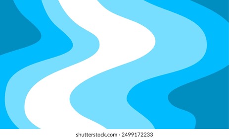 Fondo azul ondulado Abstractas. fondo azul ondulado. Fondo de pantalla de color azul abstracto para escritorio. Abstractas fondo de color azul con curvas.